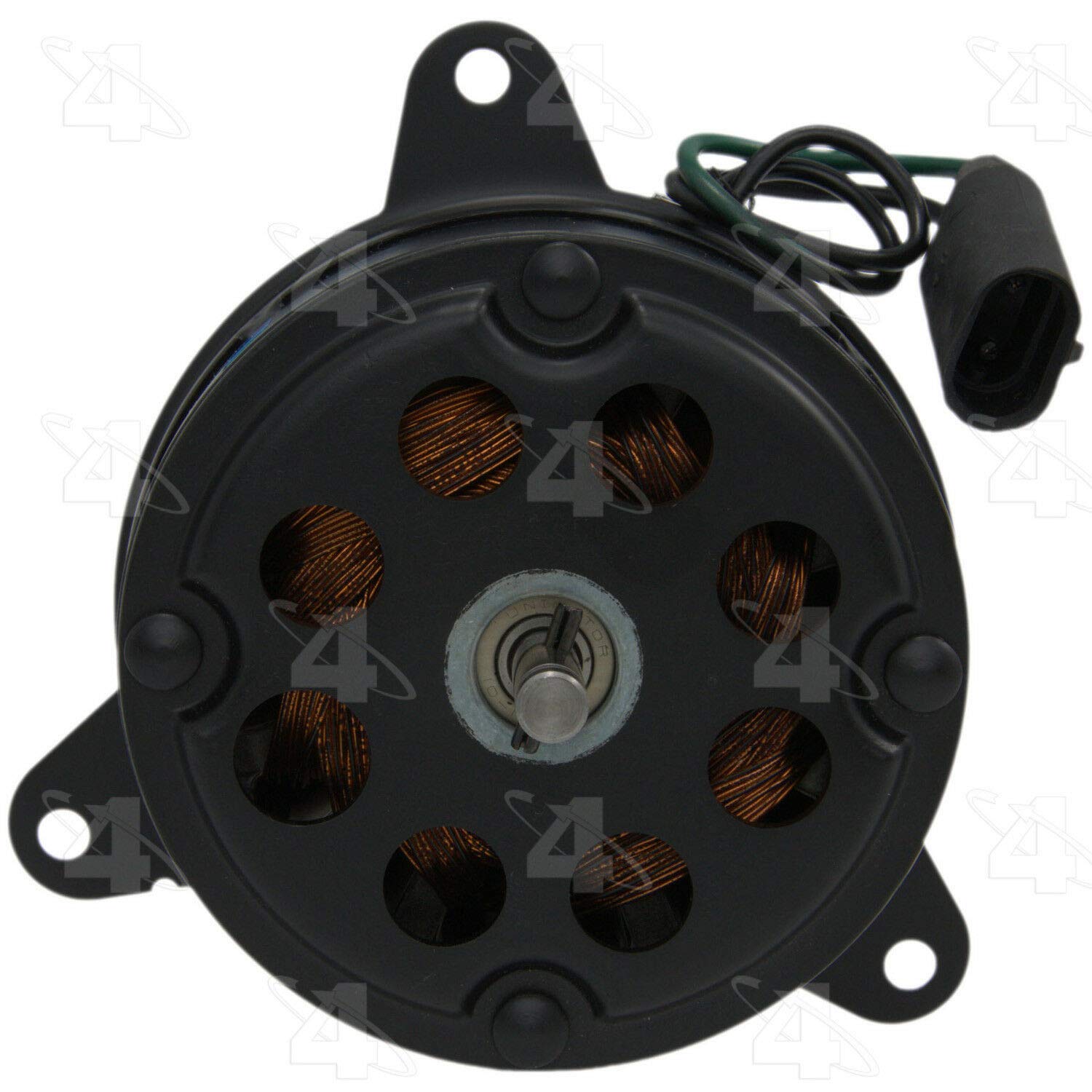 Four Seasons 35154 Radiator Fan Motor - High Performance Cooling Fan Replacement for Cars & Trucks - Perfect for Overheating Prevention & Engine Cooling System Maintenance