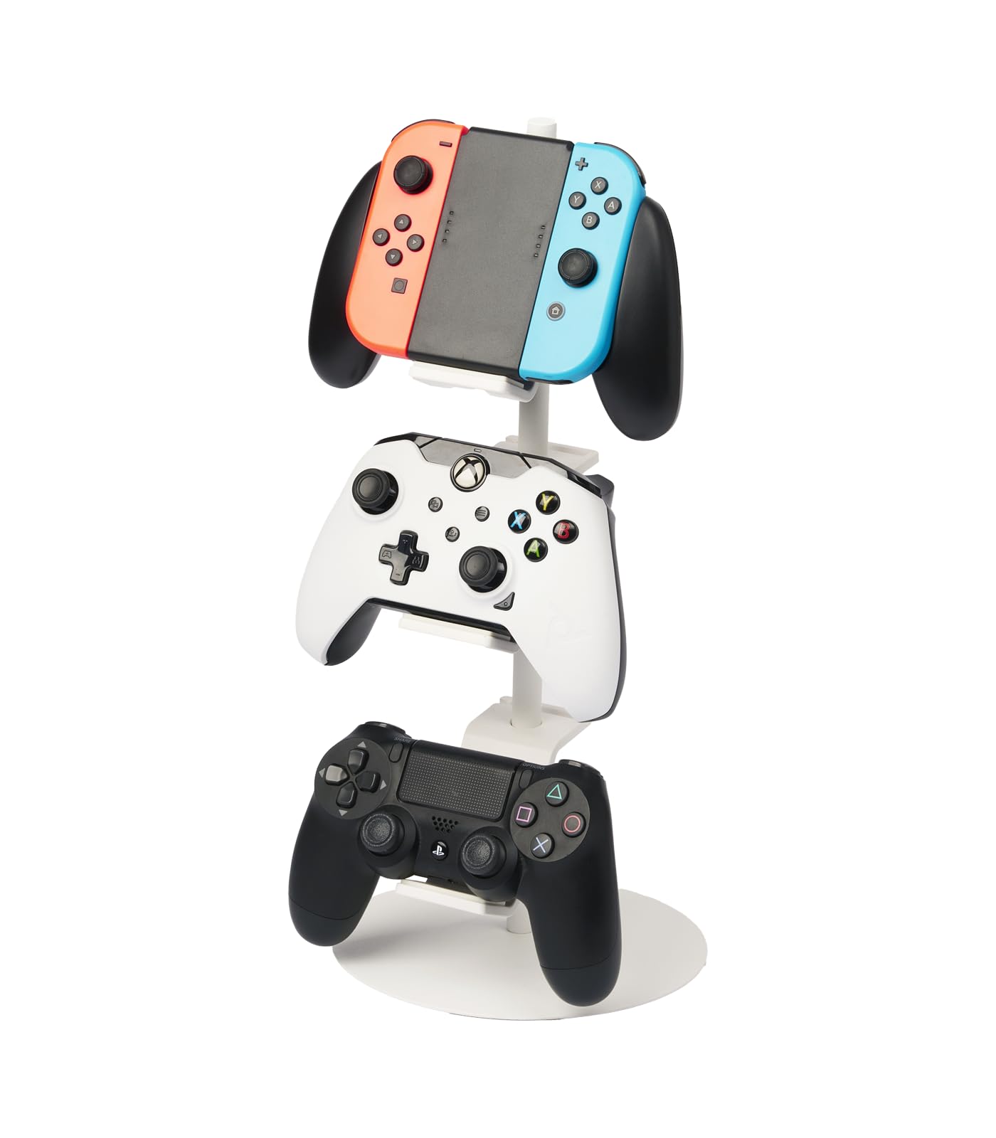 Yamazaki Home Smart Universal Adjustable Game Controller Stand Holder - Steel Gaming Accessory for PS5, Xbox, Nintendo Switch - Perfect for Living Room, Bedroom & Gaming Setup