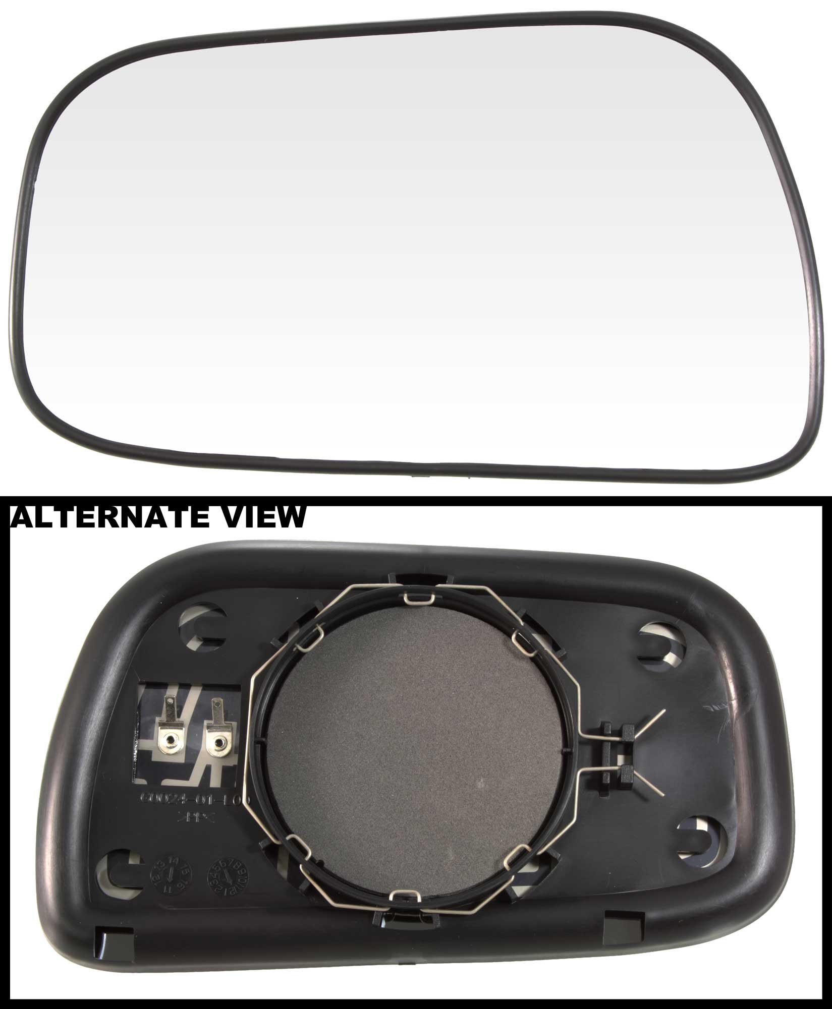 APDTY 67066 Replacement Windshield Glass with Plastic Backing - Compatible with 87961-AA040 & 87961AA040 | Perfect for Car Windshield Repair & Auto Glass Replacement