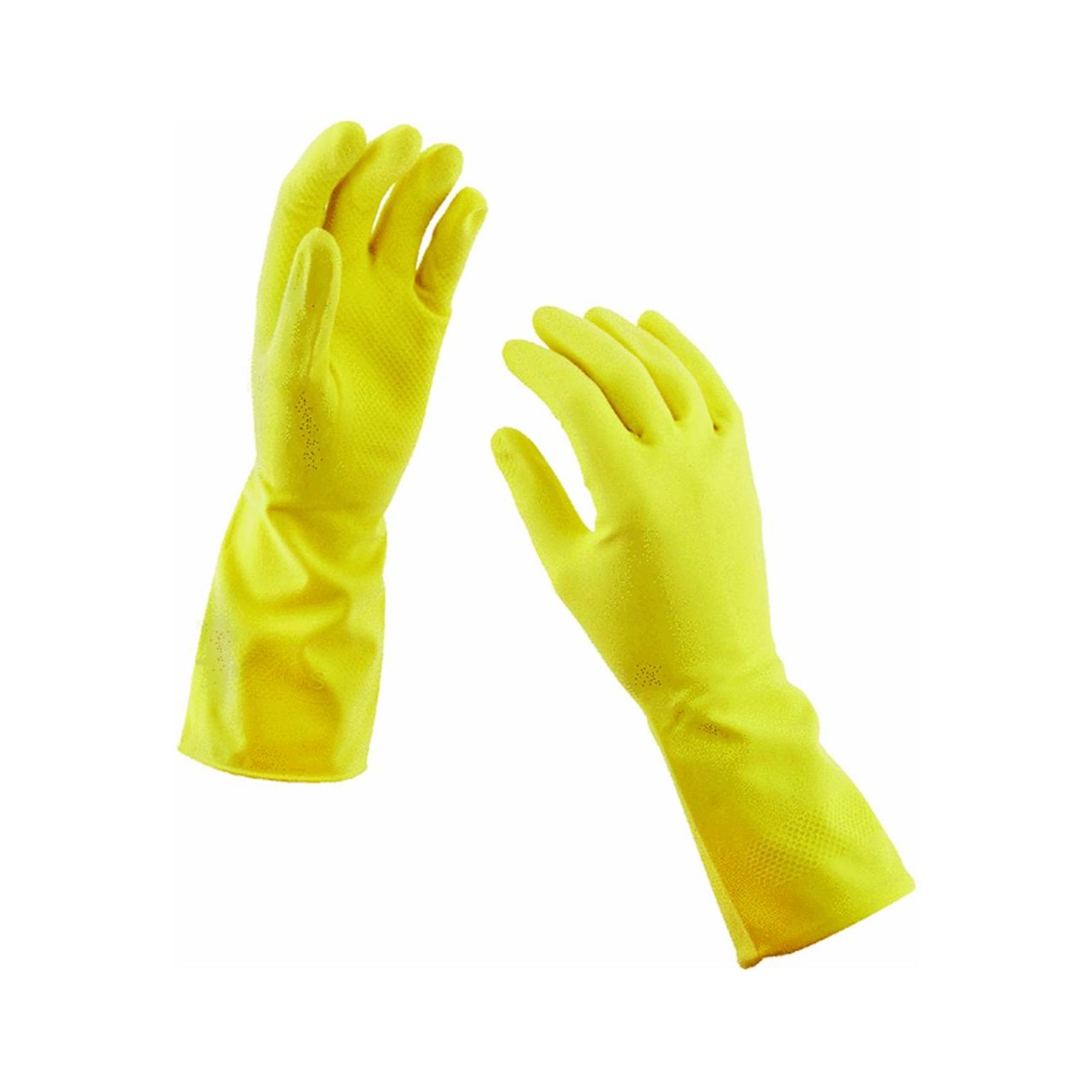 Lehigh Spontex 69981 Household Cleaning Gloves - Durable Latex-Free Rubber Gloves for Dishwashing, Kitchen Cleaning & Chores (Pair) - Perfect for Washing Dishes, Gardening & Household Tasks