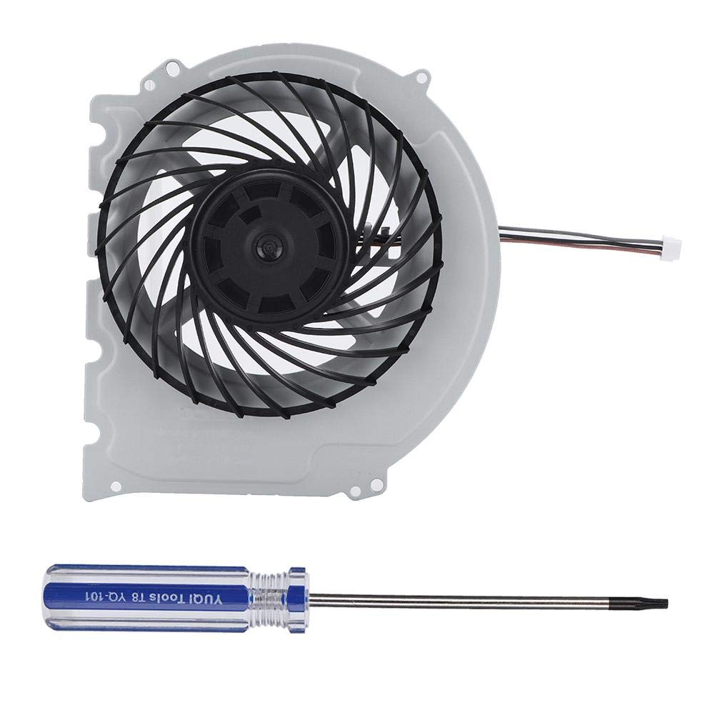 Wendry High-Performance CPU Cooling Fan - Ultra Quiet Internal Cooling Fan with Fast Heat Dissipation, Includes Screwdriver - Compatible with PS4 Slim 2000 - Perfect for Gaming, Streaming & PC Cooling Solutions