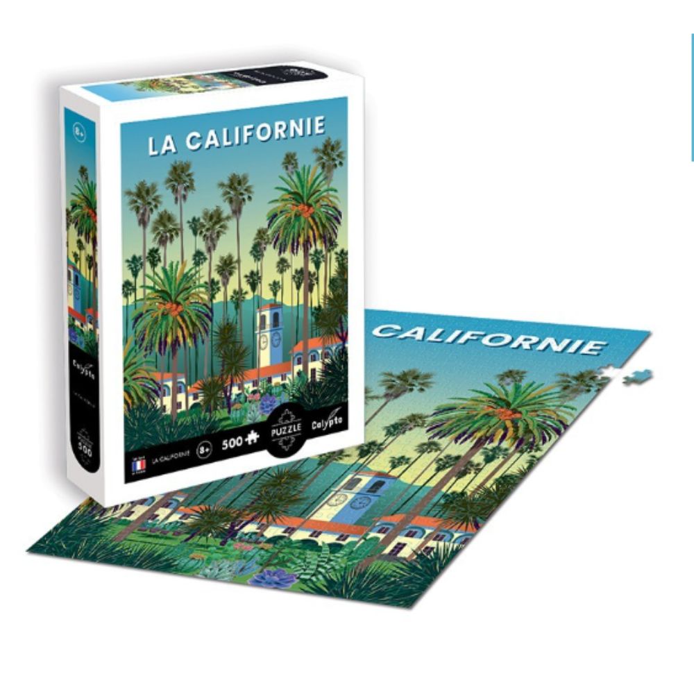 500-Piece Calypto Jigsaw Puzzle - Beautiful California Landscape Scenery | Perfect for Family Game Night, Stress Relief & Home Decor