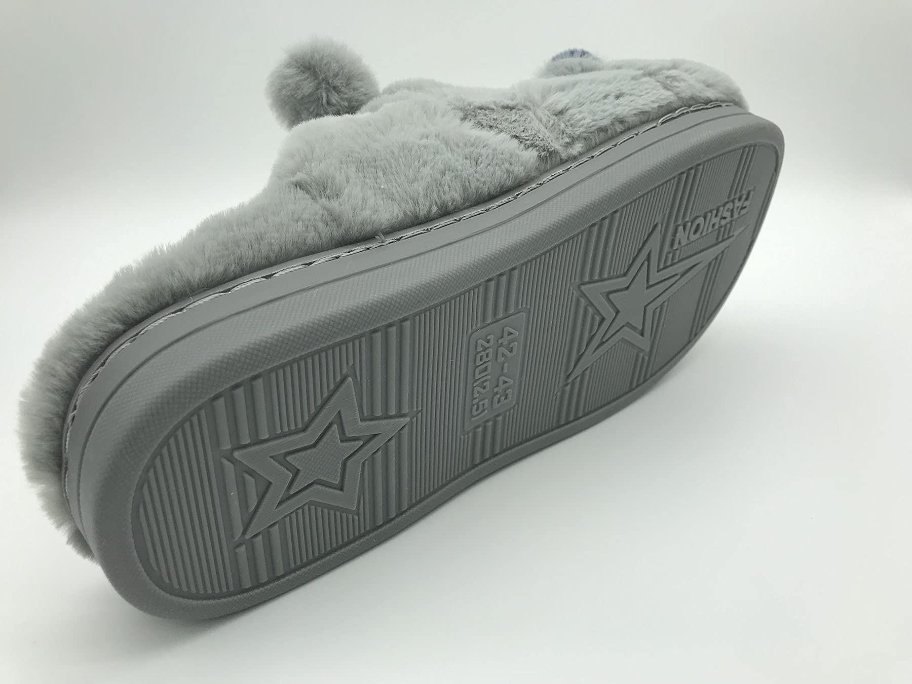 **Hippo Slippers for Couples - Non-Slip Plush Cotton Animal House Slippers for Men & Women - Cozy Home Wear for Winter, Gifts for Valentine's Day**