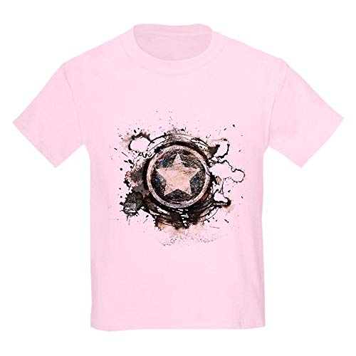 Captain America Star Kids Light T-Shirt | Marvel Superhero Costume for Boys & Girls | Perfect for Cosplay, Birthday Parties & Comic Con