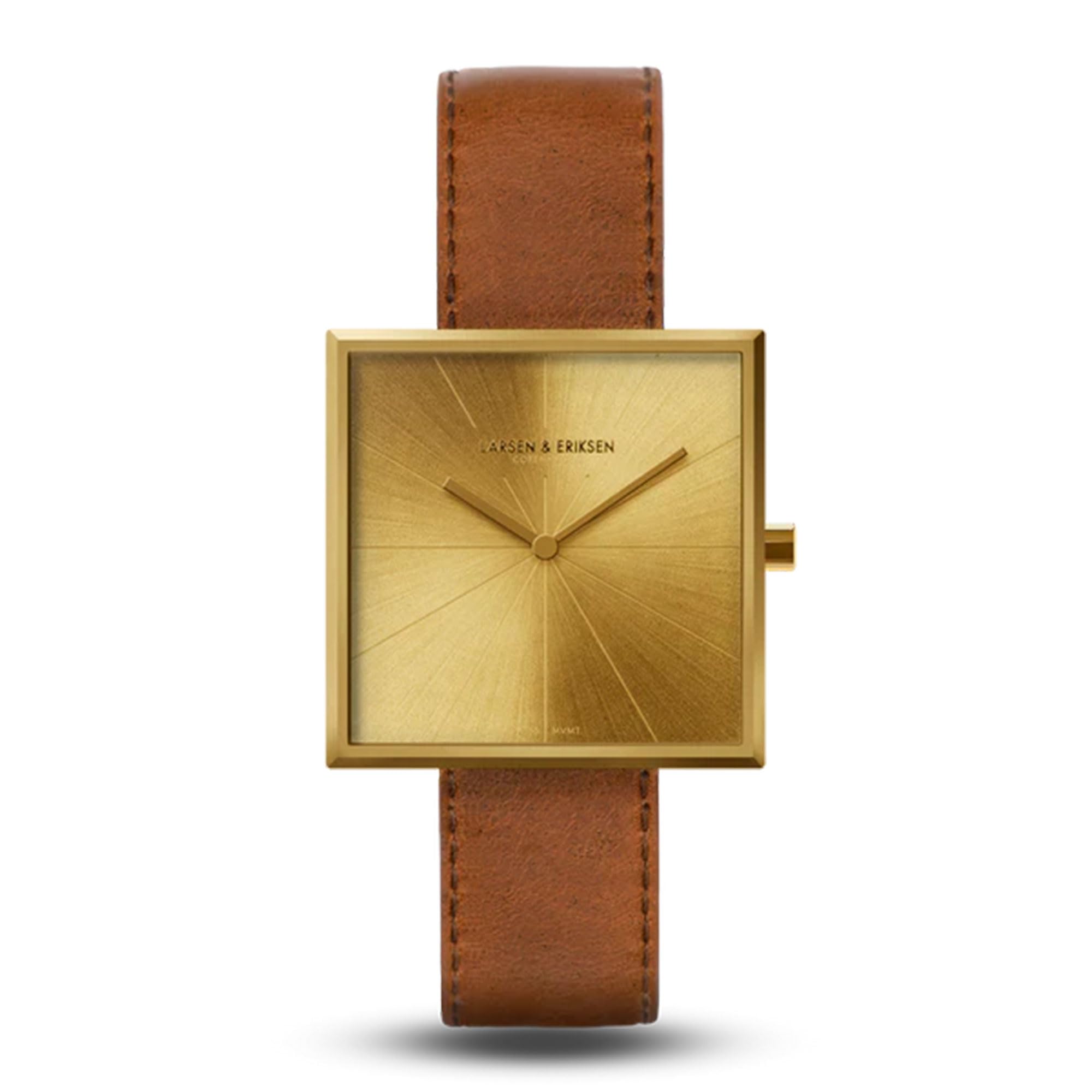 Larsen & Eriksen Women's Swiss Made Analog Quartz Watch - Water Resistant, Scratchproof Anti-Reflective Sapphire Crystal Glass - Handcrafted Danish Design Wristwatch for Women - Perfect for Business, Casual Wear & Special Occasions