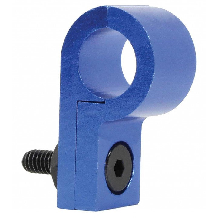 Stainless Steel Billet P Clips - Heavy Duty Single Hole Cable Clamps for Automotive, Marine & Industrial Wiring - Perfect for Securing Hoses, Wires & Cables