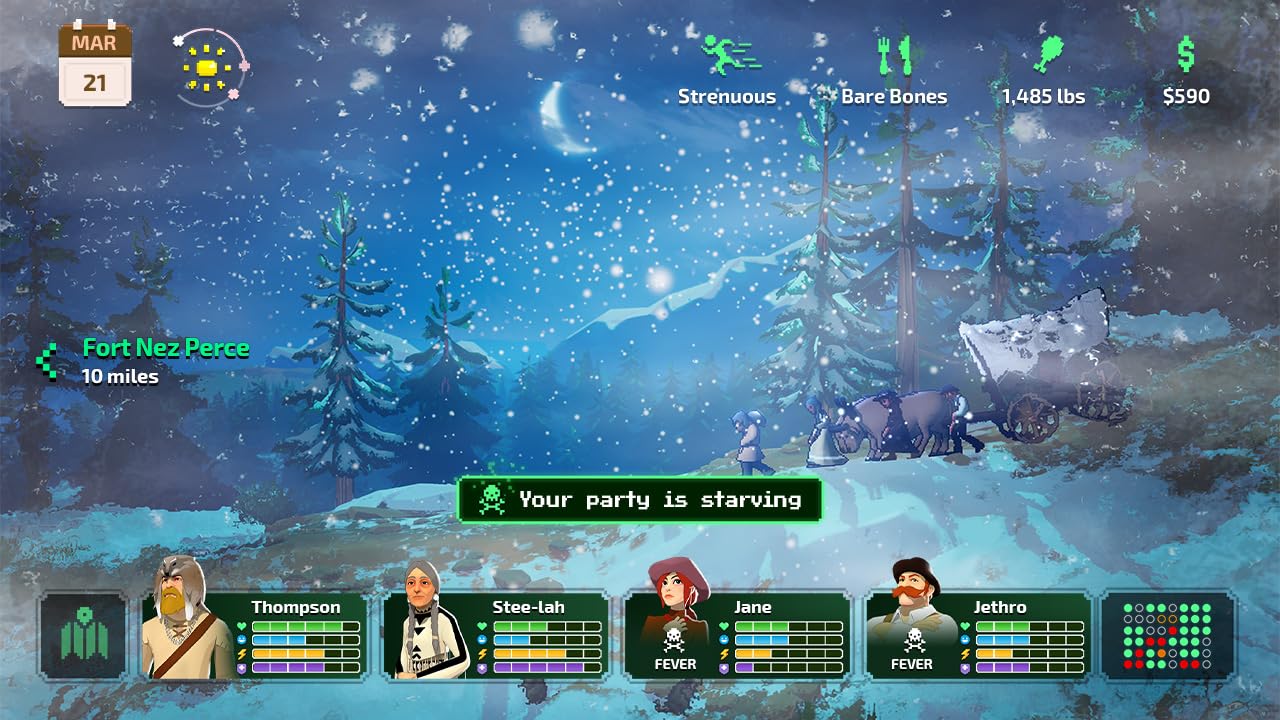 The Oregon Trail Game for Nintendo Switch - Classic Adventure & Survival Gameplay - Perfect for Family Fun & Retro Gaming Nights