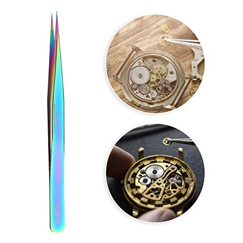 Anti-Magnetic Watch Repair Tweezers - Jewelry Making Tools for DIY & Professional Use