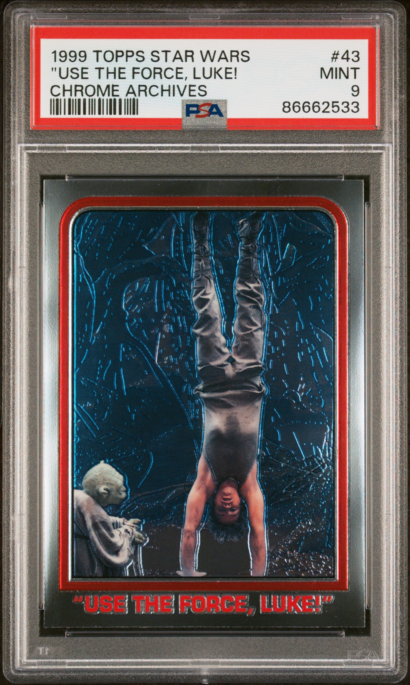 1999 Topps Chrome Star Wars Chrome Archives #43 