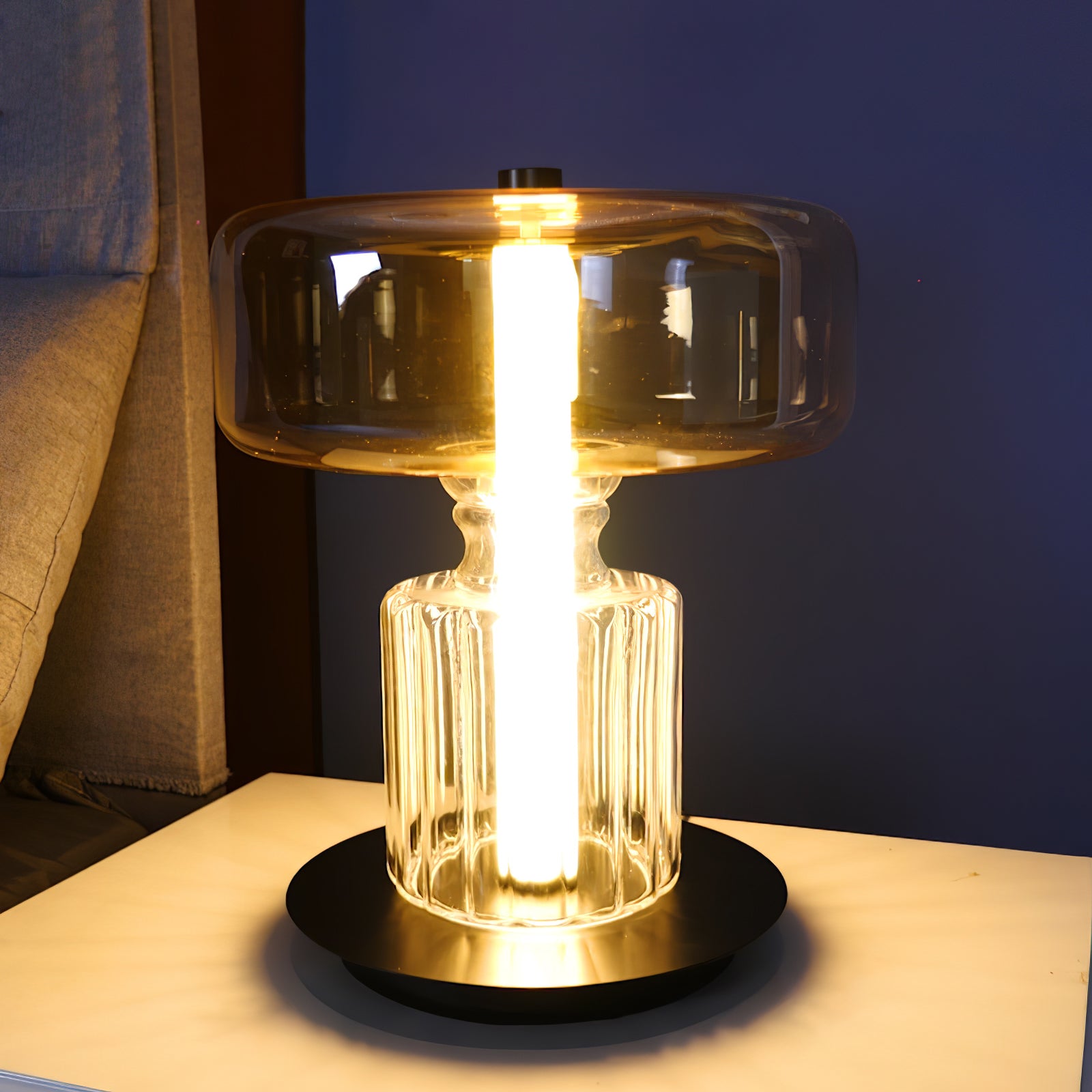 Modern Rapanui Table Lamp - Adjustable LED Desk Light for Home Office, Bedroom & Study - Energy Efficient Lighting for Reading & Working