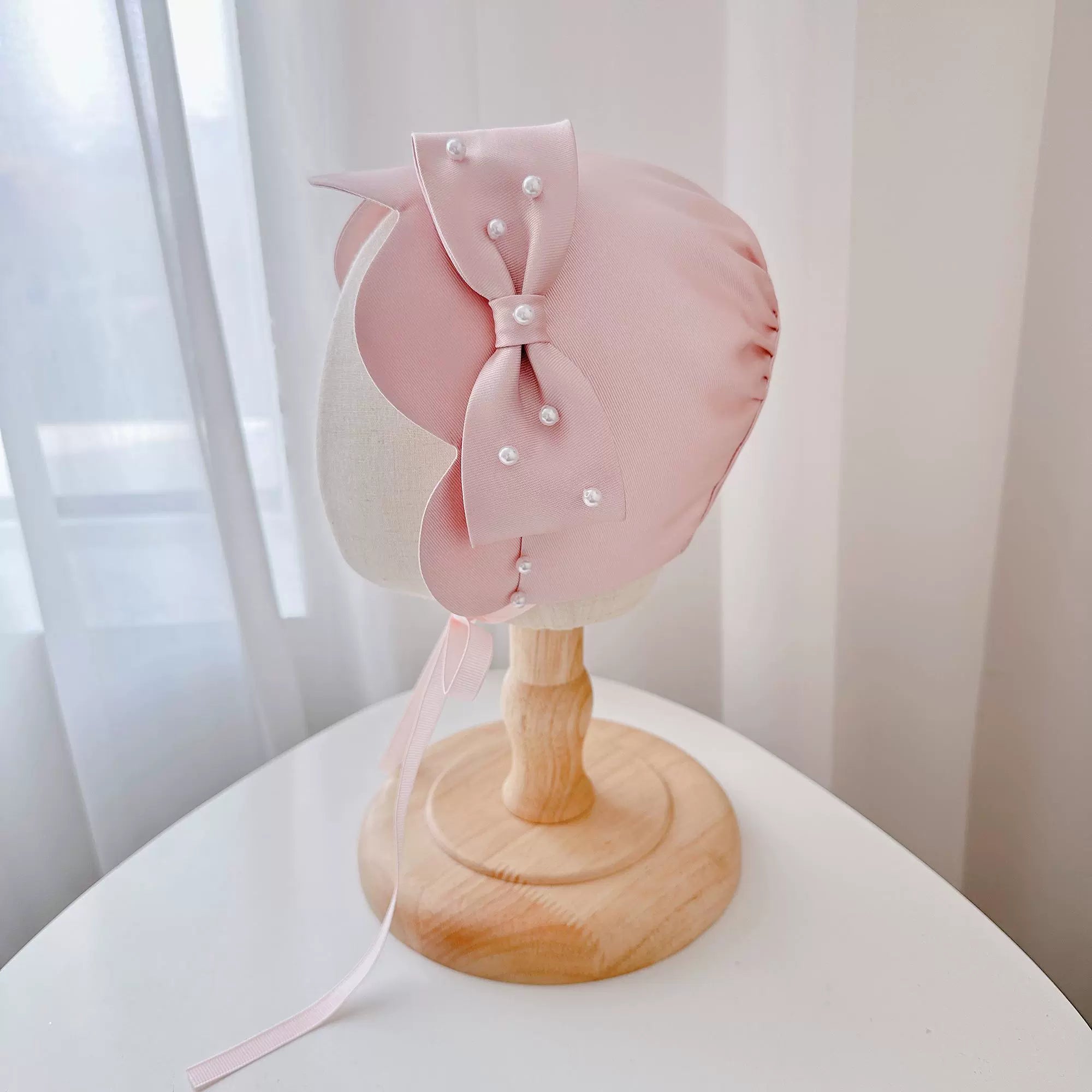 Adorable Baby Sun Hat for Girls - Breathable Cotton Infant Bonnet with UV Protection - Perfect for Outdoor Play, Beach Trips & Summer Adventures