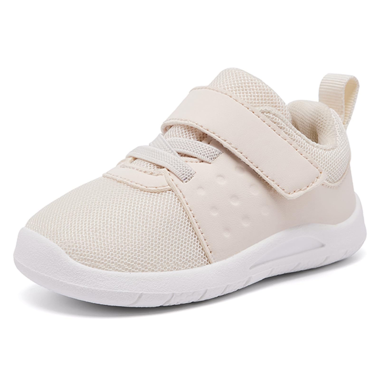 MORENDL Toddler Baby Shoes 0-4 Years - Lightweight Breathable Non-Slip Sneakers for Boys & Girls - Running Walking Tennis Barefoot Sports Shoes - Perfect for Playground, School & Outdoor Activities