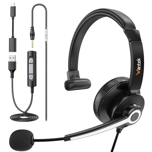 Monaural-usb/3.5mm/Type C