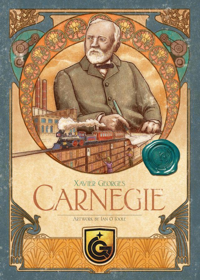 Carnegie Deluxe Edition Board Game - Strategic Business Simulation for Adults & Families - Perfect for Game Nights, Parties & Team Building