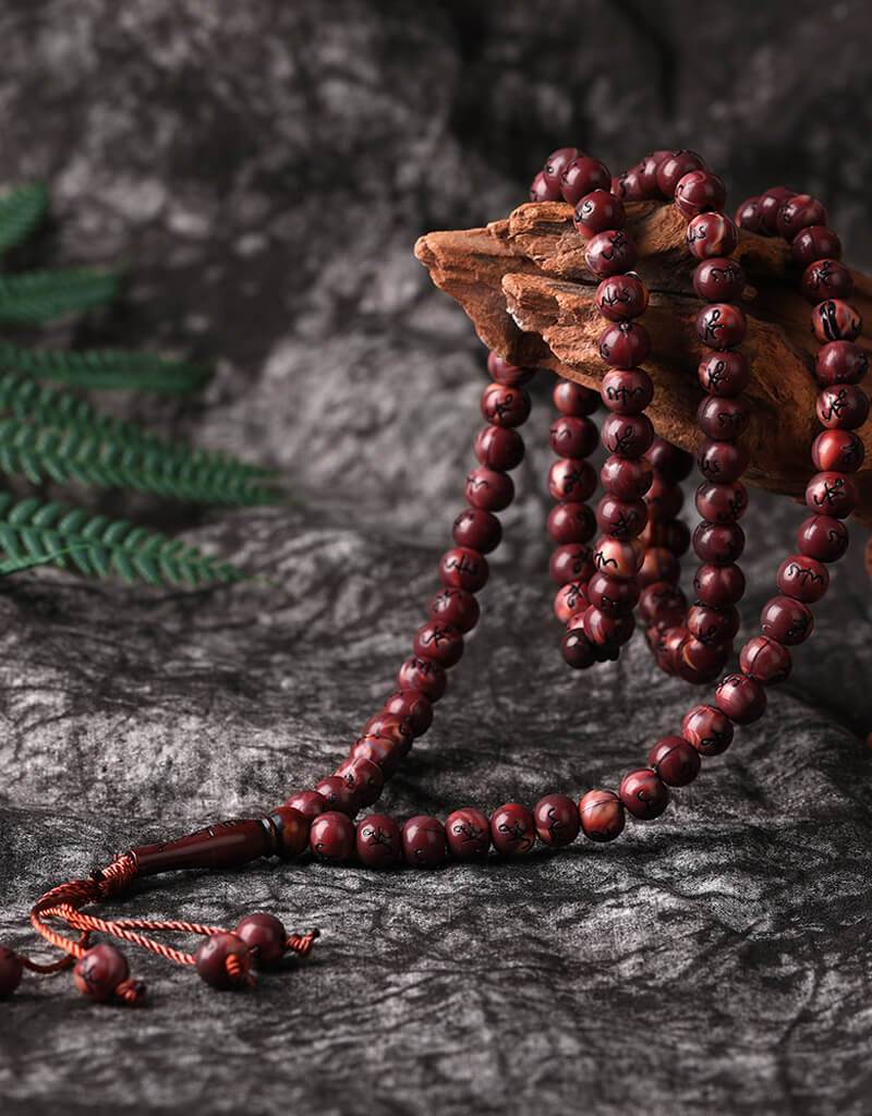 99 Tasbih Beads Islamic Prayer Rosary - Misbaha Tesbih for Muslim Dhikr & Meditation - Perfect for Daily Worship, Stress Relief & Spiritual Connection