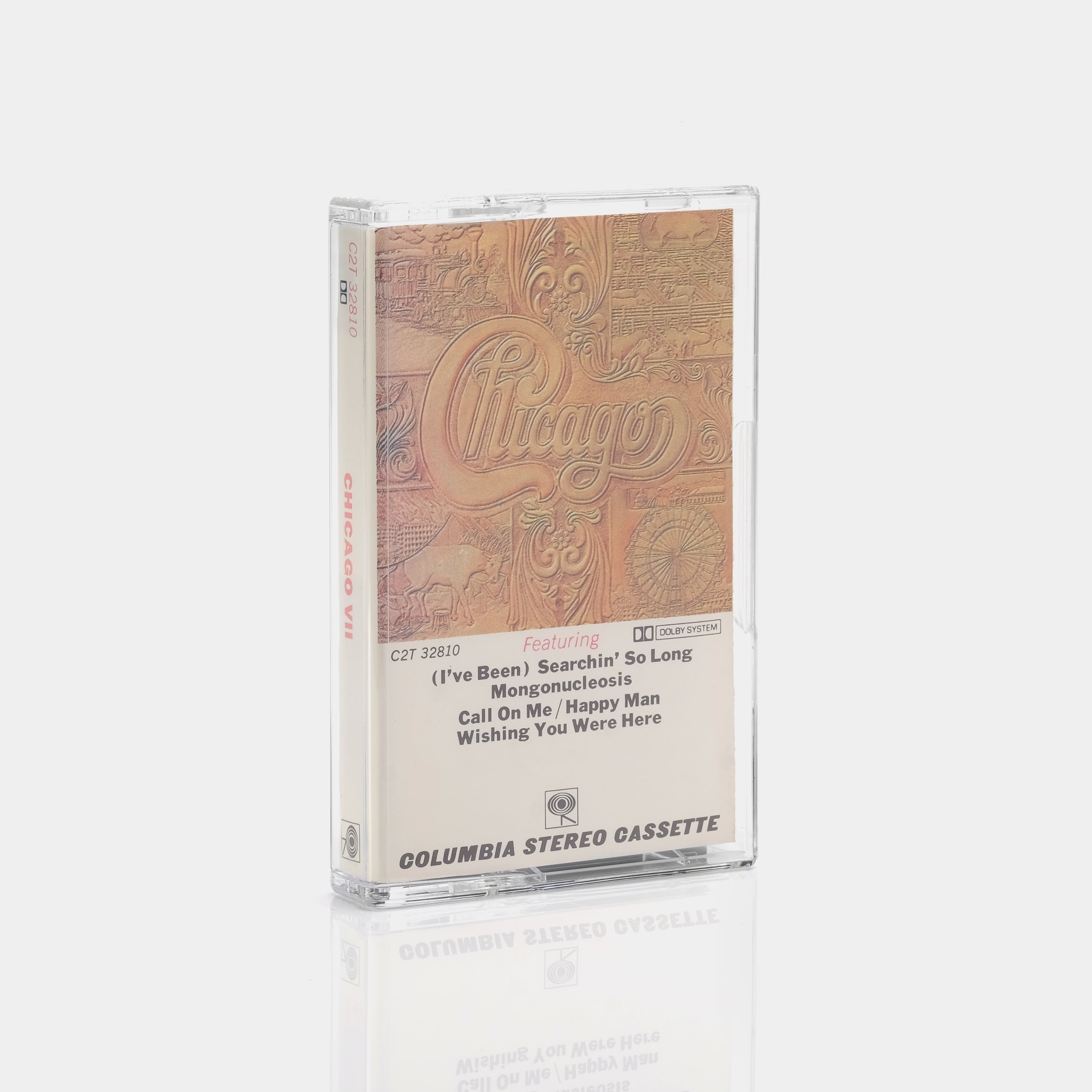 Chicago VII Cassette Tape - Original 1974 Album by Chicago | Vintage Music Collectible for Audiophiles & Retro Music Lovers - Perfect for Home Stereo Systems, Car Tape Decks & Gift for Vinyl Enthusiasts