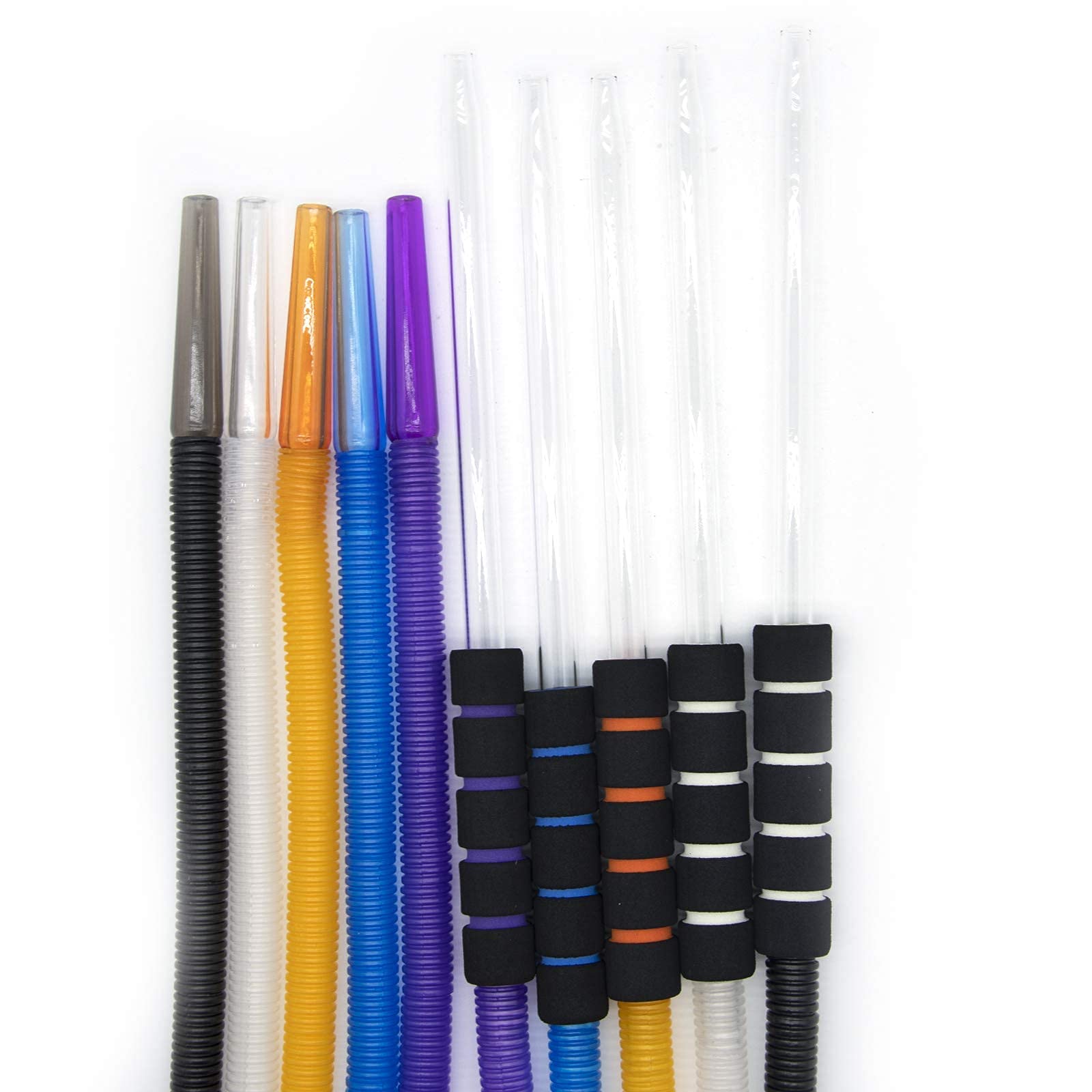 5Pcs Disposable Hookah Hose 72