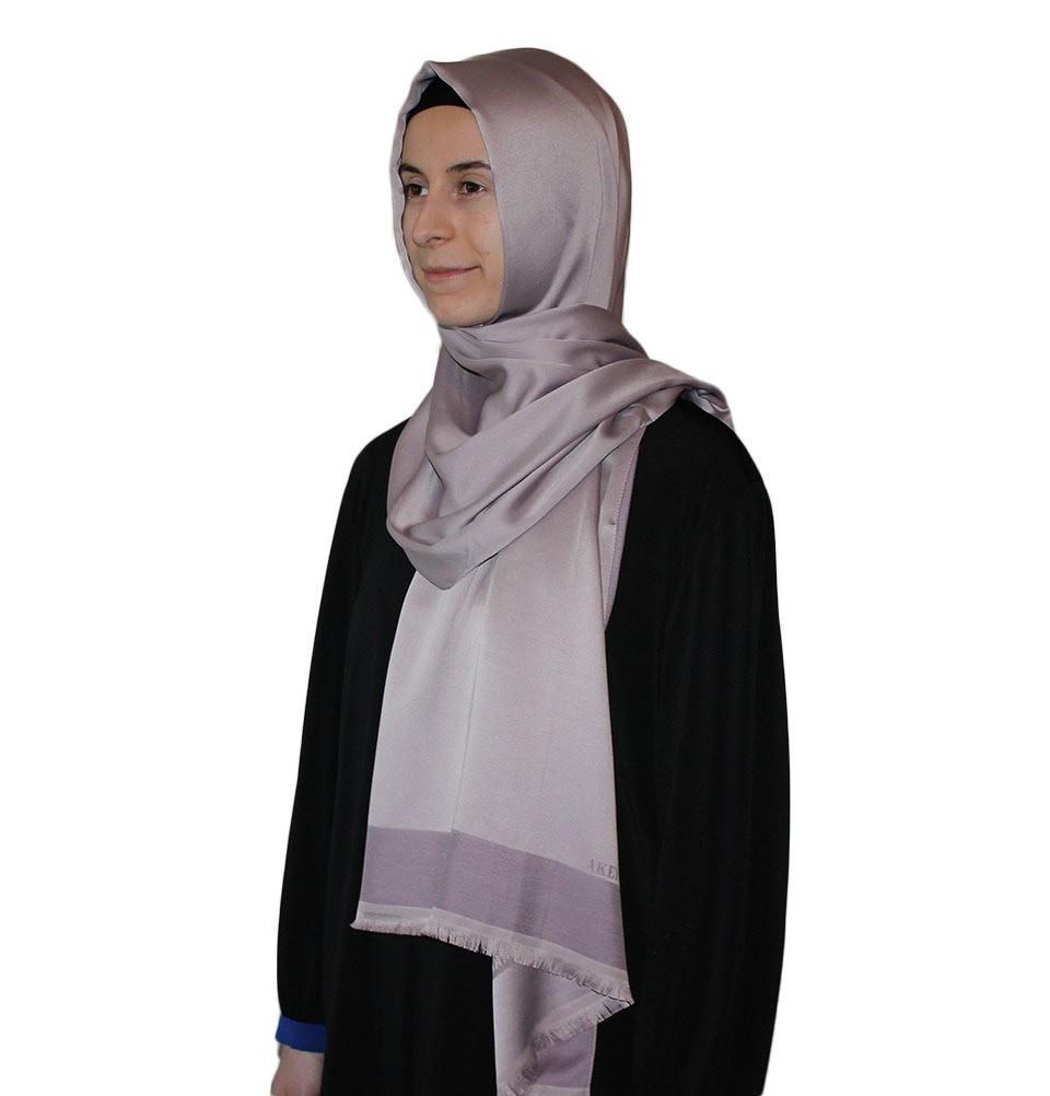 Aker Solid Shawl 1002SLK 983 Lilac - Lightweight Womens Wrap Scarf for Office, Evening & Special Occasions