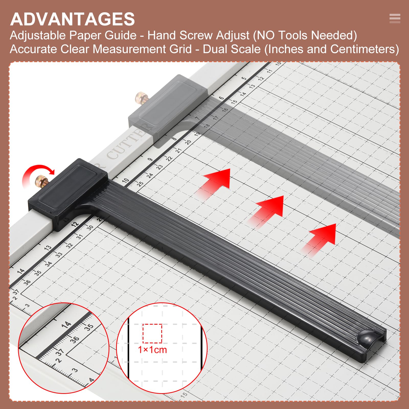 PATIKIL B3 Stack Paper Trimmer - 21