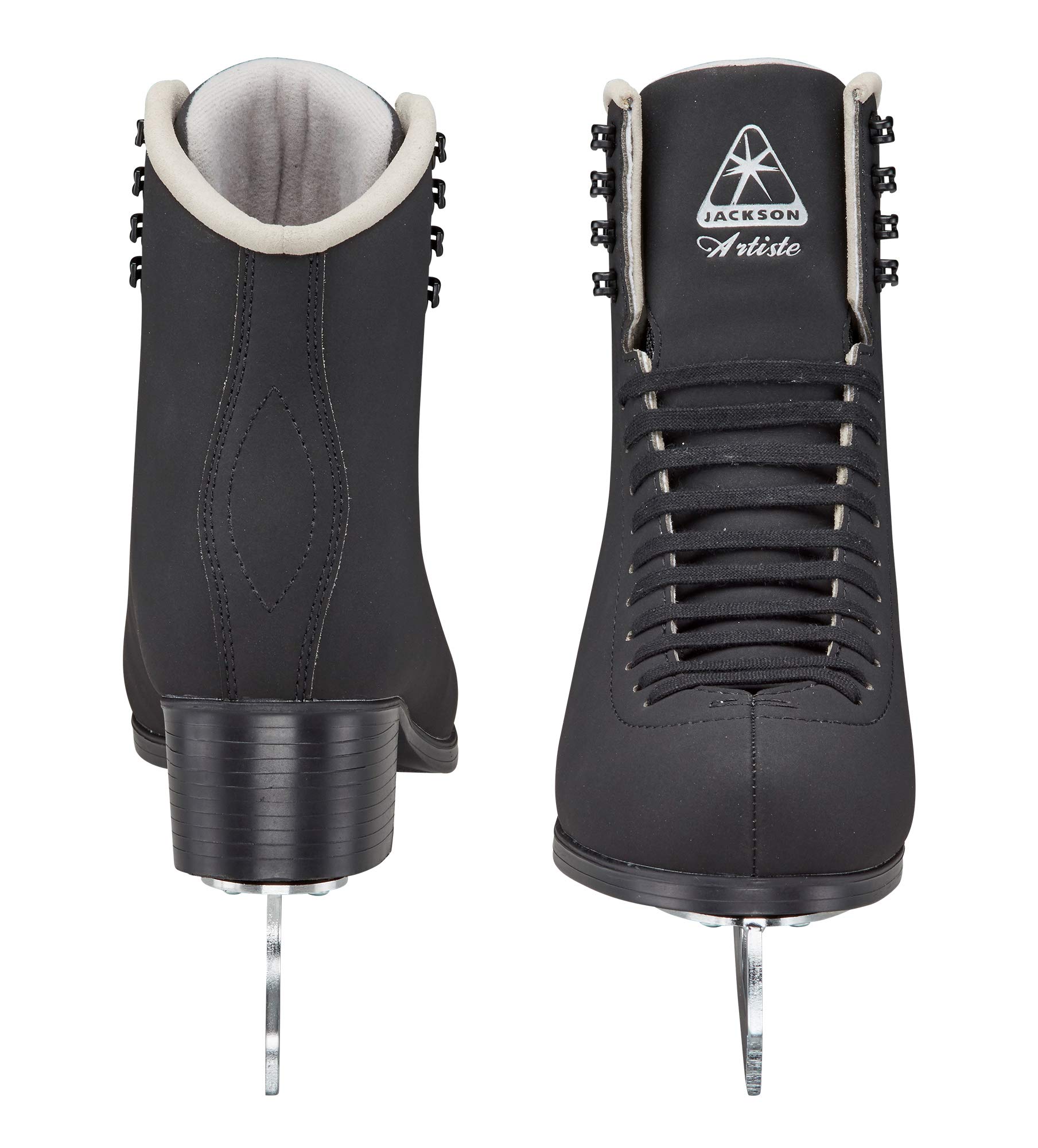 Jackson Ultima Artiste Figure Ice Skates for Men & Boys - Premium Black Hockey Skates with Improved Support & Comfort (2019 Model) | Includes Skate Guards | Perfect for Competitive Skating, Ice Dancing & Recreational Use