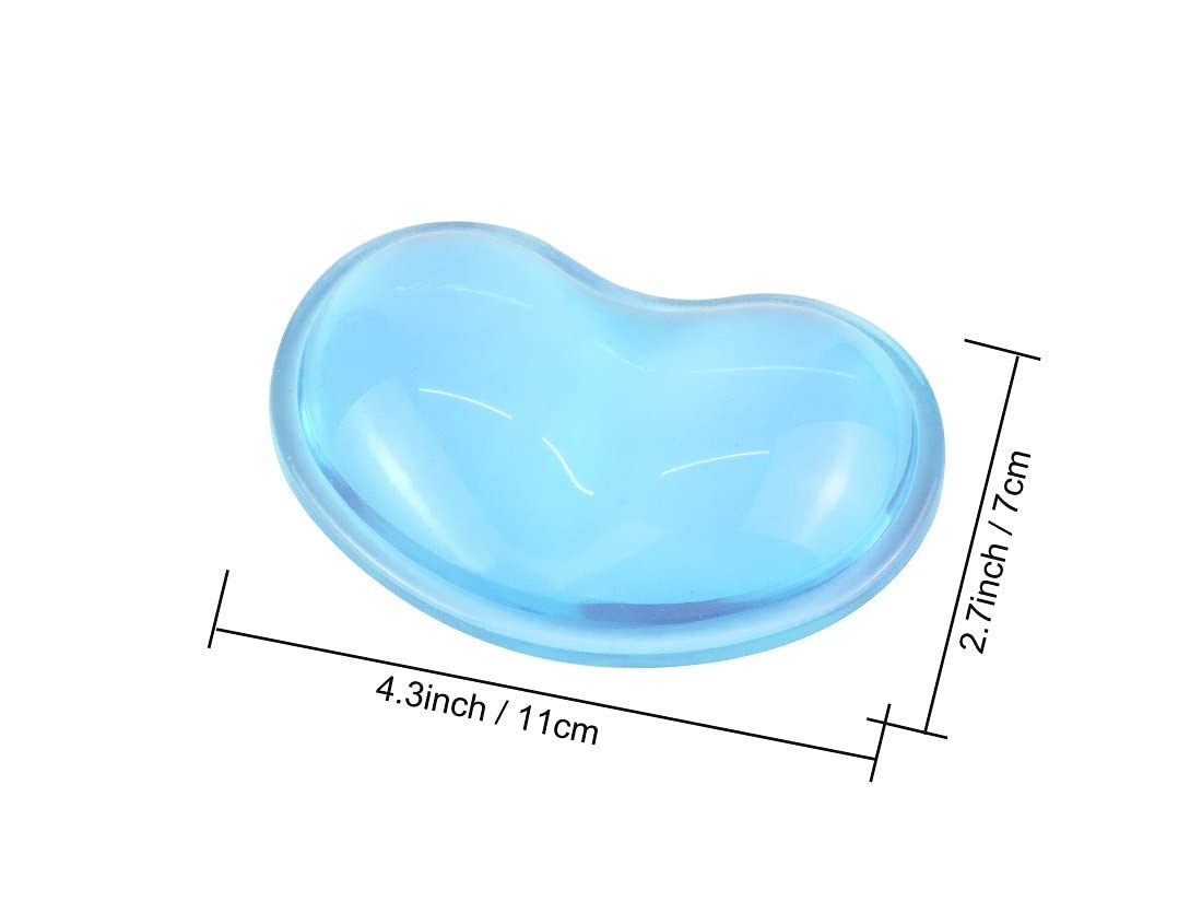 Ergonomic Gel Keyboard & Mouse Wrist Rest Set - Comfortable Support Pad for Office, Gaming, Computer & Laptop Use - Pain Relief Wrist Cushion for Typing & PC Work (Home & Office Workspace)