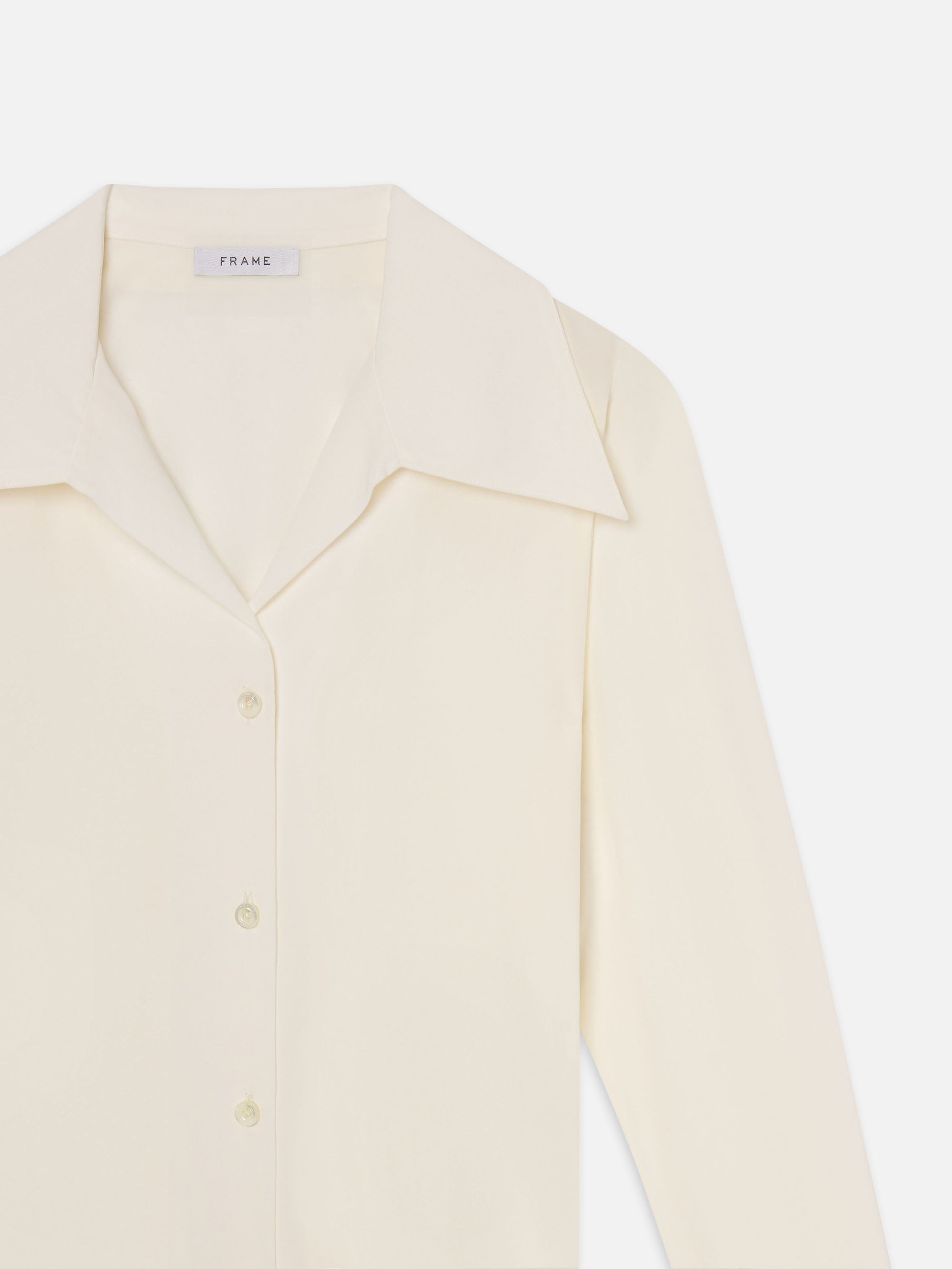 The Moment Blouse - Soft Cream Women's Top for Casual Wear & Office Outfits | Elegant & Comfortable Everyday Blouse