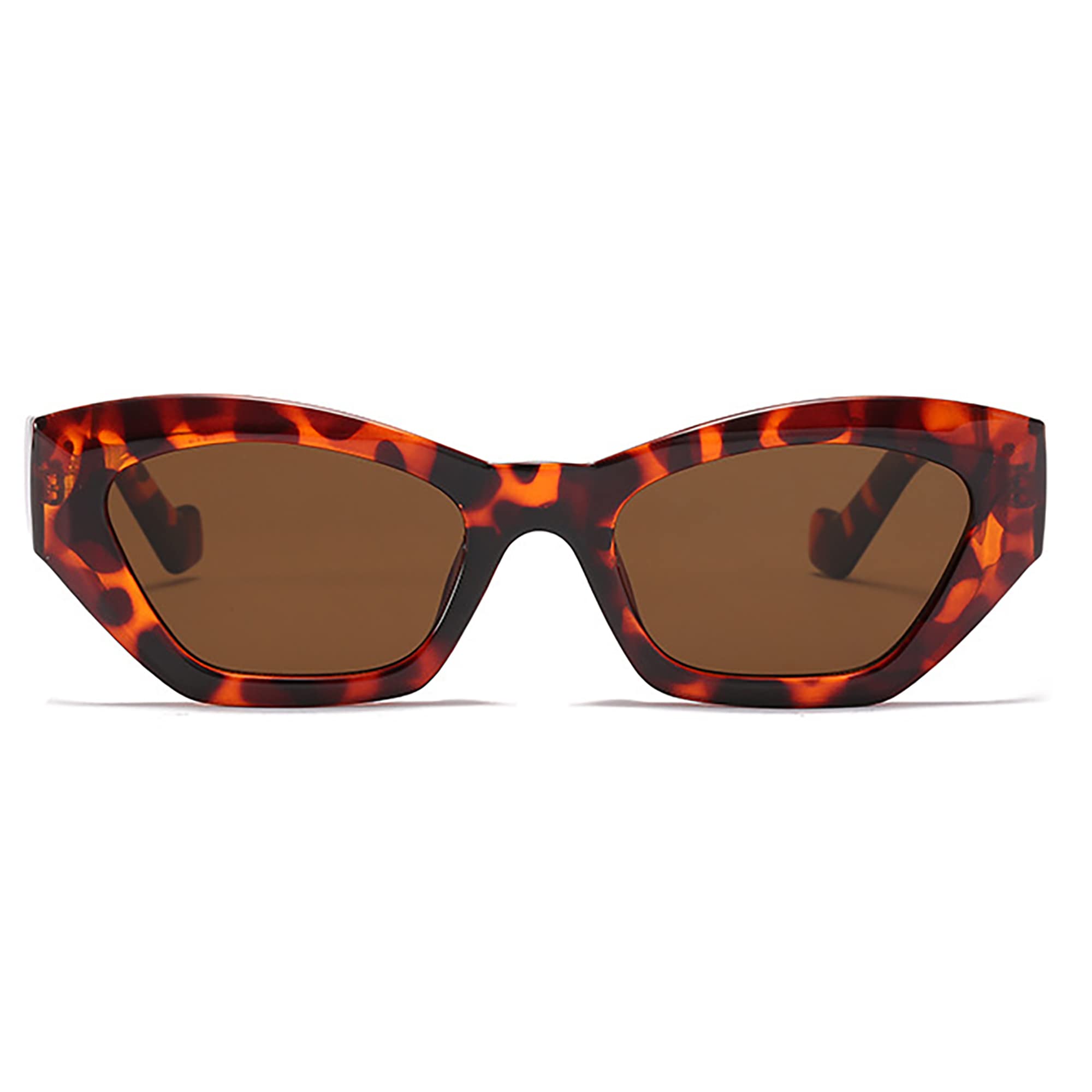 Vintage Cat Eye Sunglasses for Women - Retro Medium Frame UV Protection - Perfect for Beach, Driving & Fashion Accessories