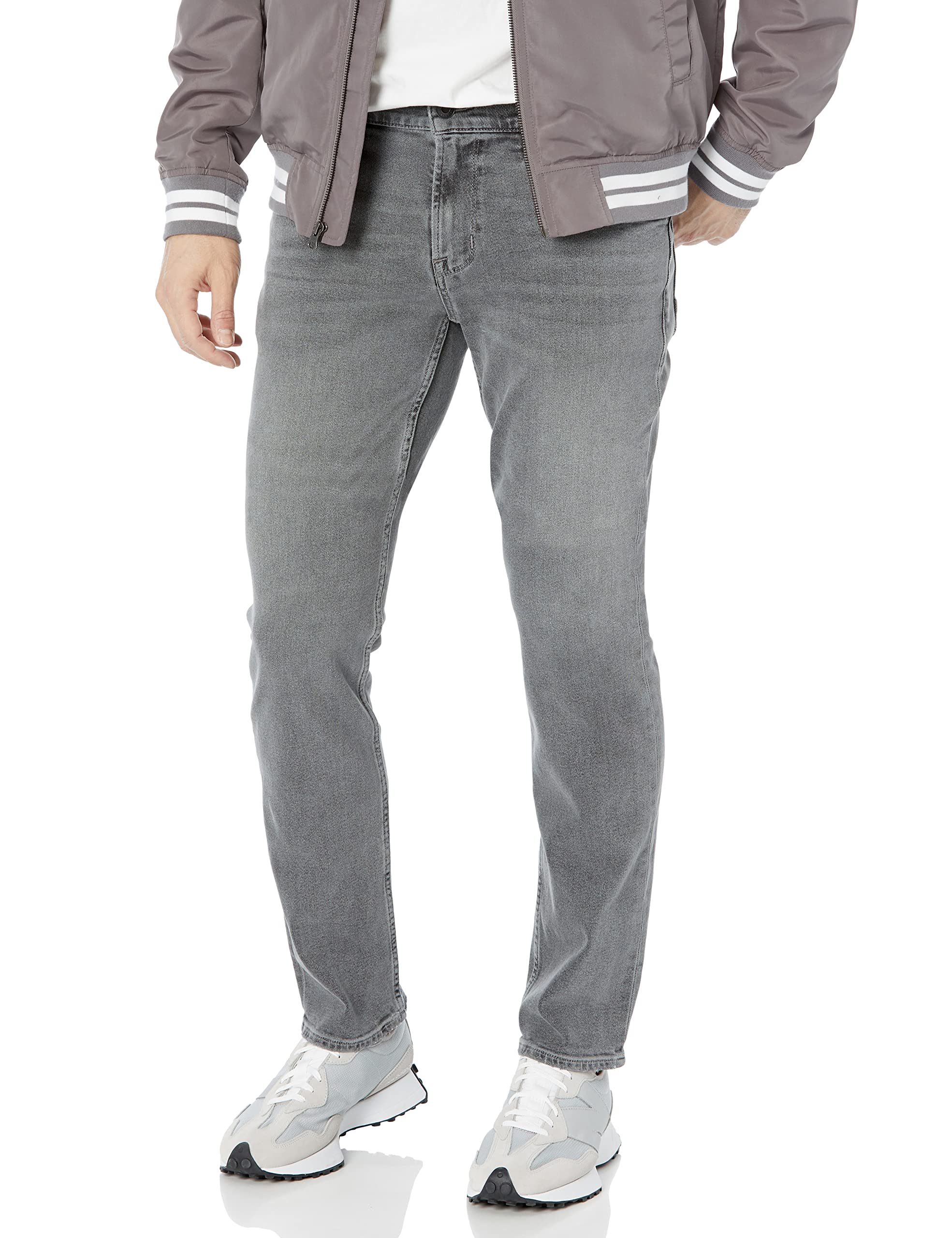 HUDSON Men's Blake Slim Straight Leg Jean - Stretch Denim Pants for Casual Wear & Everyday Comfort | Perfect for Office, Travel & Date Night
