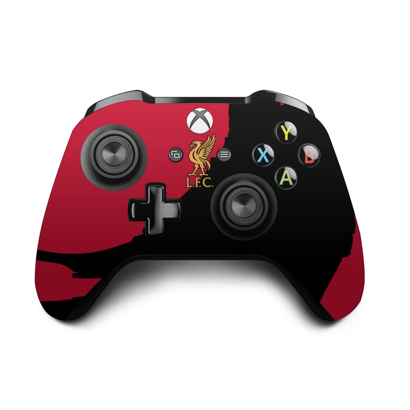 Official Licensed Liverpool FC Vinyl Skin Sticker for Xbox One X Console & Controller Bundle - Perfect for Gaming Enthusiasts & Football Fans