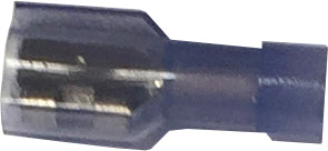 Blue Female Crimp Connector - Electrical Wire Terminals for Automotive, Marine & DIY Projects - Secure & Durable Insulated Spade Connectors