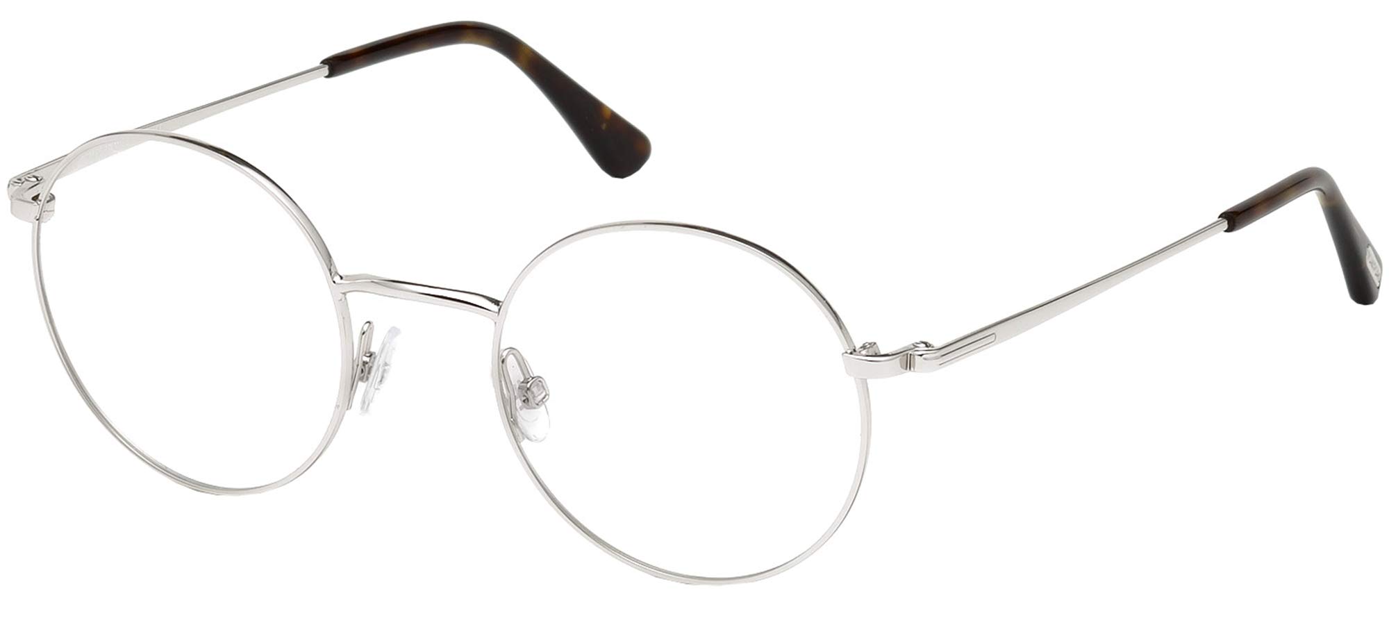 Tom Ford FT 5503 Shiny Palladium Unisex Eyewear Frame - 47/21/145 Size - Premium Designer Glasses for Men & Women - Perfect for Office, Driving & Fashion Accessories