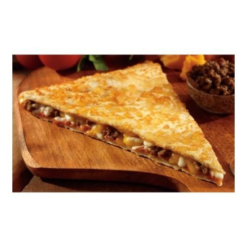 Conagra The Max Chicken Slice Quesadilla Pizza - 5 Ounce (Pack of 48) | Frozen Mexican Style Pizza for Quick Meals, Parties & Late Night Snacks