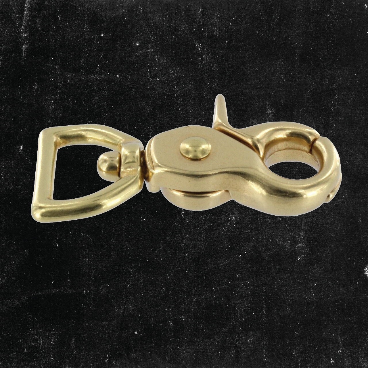 3/4 Inch Solid Brass Trigger Snap - Heavy Duty Quick Release Fastener for Marine, Fishing, and Outdoor Gear