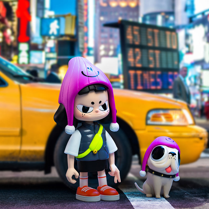 POP MART Vita Neon 100% PVC Collectible Figure - Perfect for Anime Fans, Office Desk Decor & Gift Giving