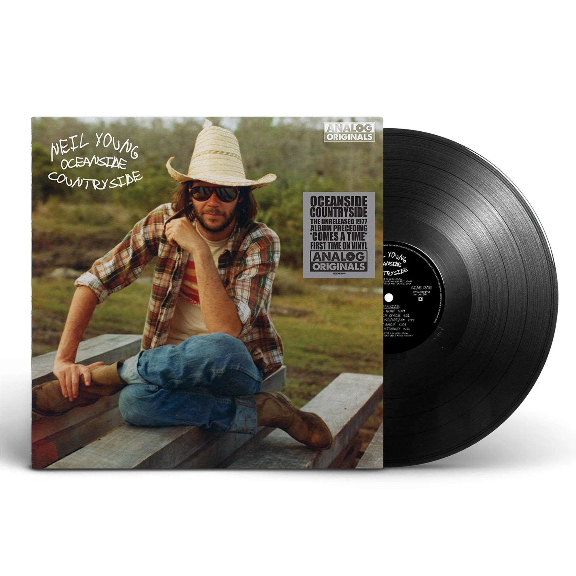Neil Young - Oceanside Countryside Vinyl LP Record | Classic Rock Music for Home, Office & Vinyl Collectors