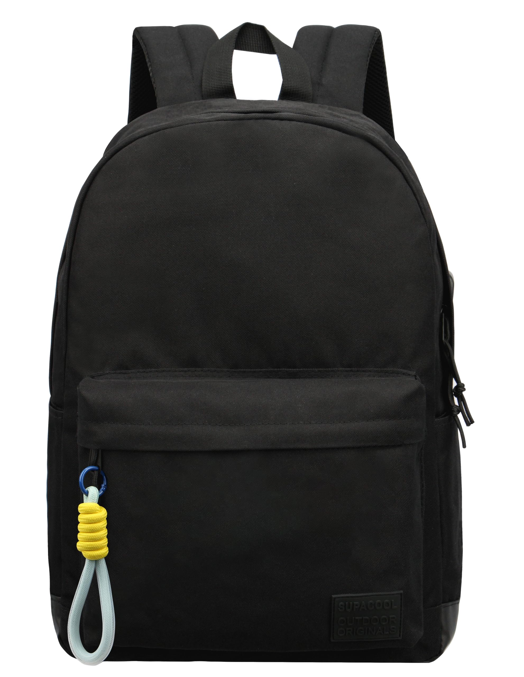 SUPACOOL Lightweight Laptop Backpack with USB Charging Port - Water-Resistant College Backpack for Men & Women - Perfect for Work, School & Travel