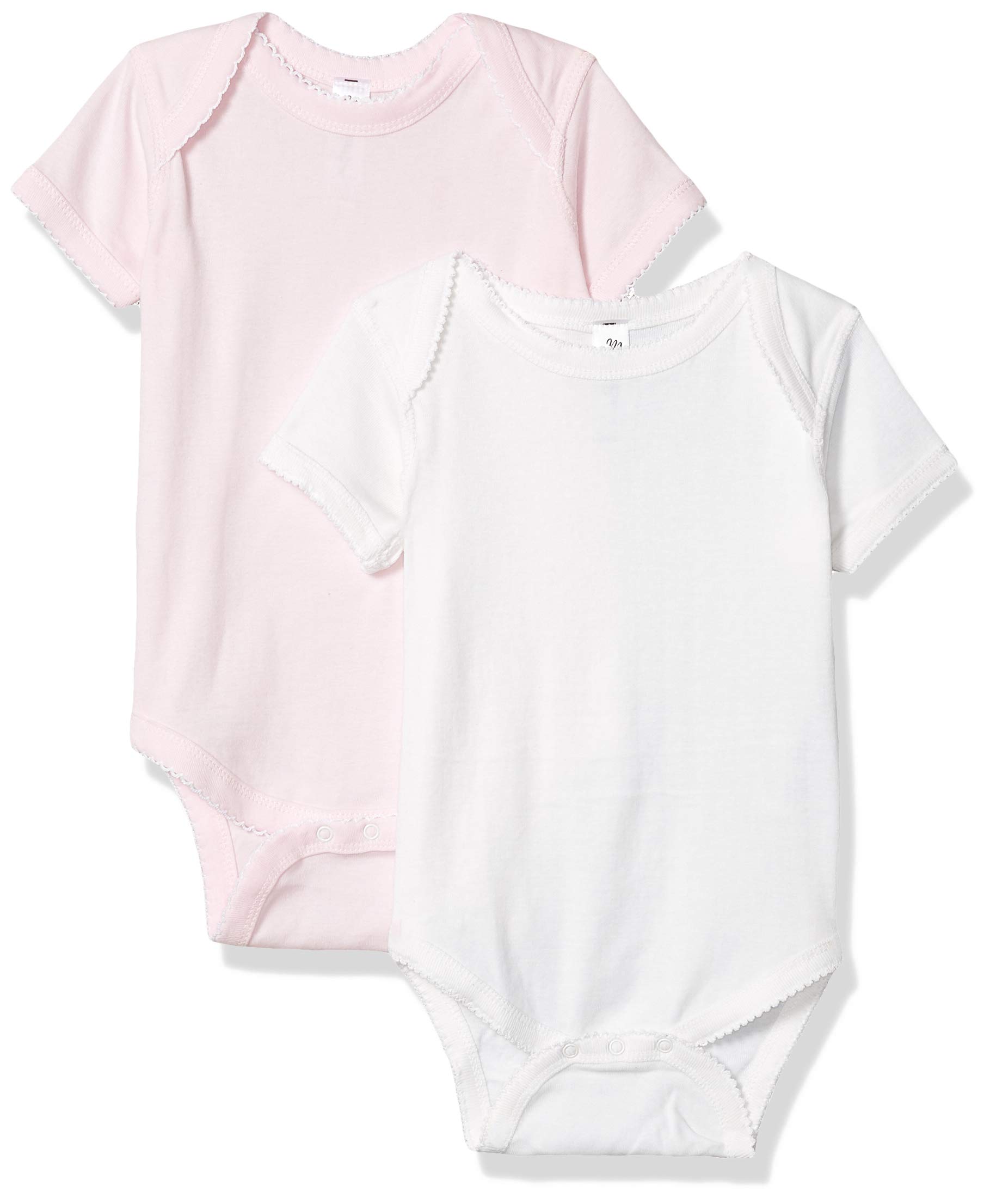 Marky G Apparel Baby Girls' Ribbed Bodysuit - Soft Cotton Onesie for Newborns & Infants | Perfect for Playtime, Photos & Everyday Comfort