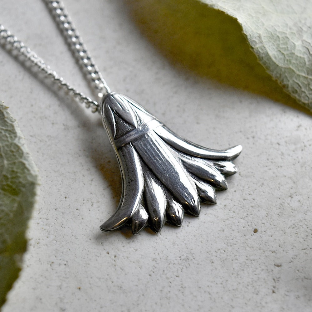 Egyptian Revival Sterling Silver Necklace - Handcrafted Die Struck Jewelry for Women - Perfect for Weddings, Parties & Special Occasions