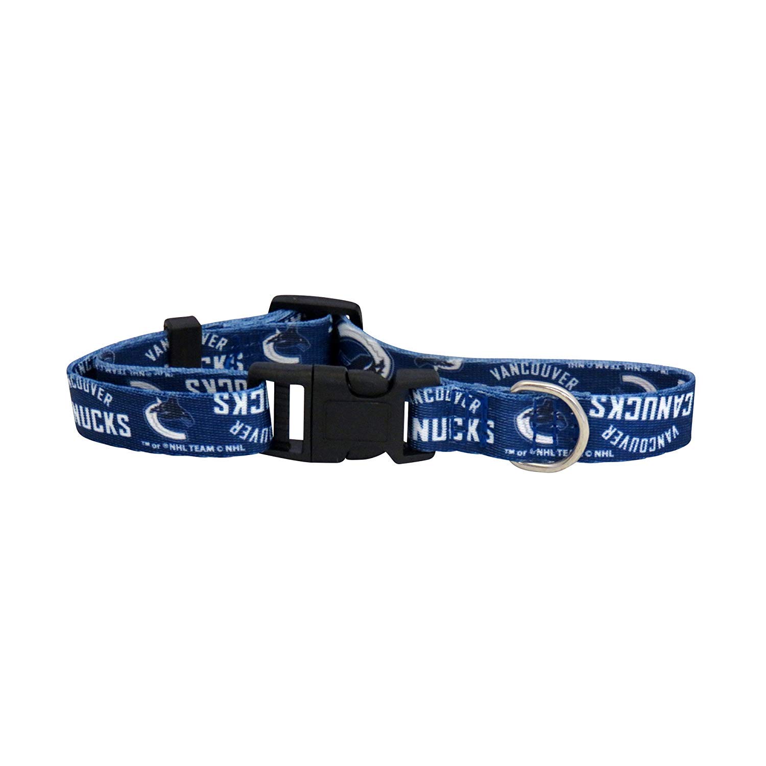 Official NHL Team Pet Collar - Durable & Adjustable Dog Collar for Small Medium Large Dogs - Perfect for Game Day, Walks & Team Spirit (Choose Your Favorite Team)