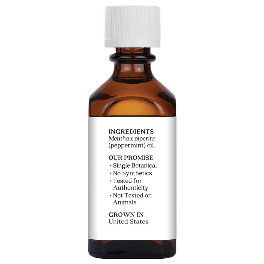 Pure Peppermint Essential Oil - 2 fl oz (60ml) 100% Natural for Aromatherapy, Diffuser & Relaxation - Perfect for Stress Relief, Headache Relief & Home Spa