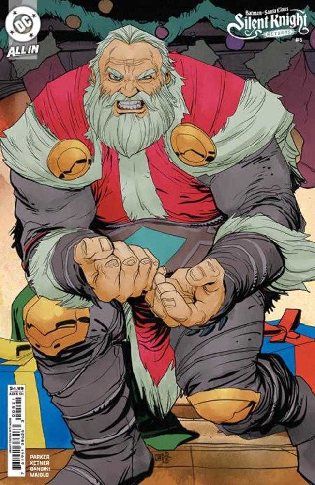 Batman Santa Claus Silent Knight Returns #5 (Of 5) Cover B Pete Woods Variant - Comic Book Collectible for DC Fans, Holiday Gifts & Pop Culture Enthusiasts