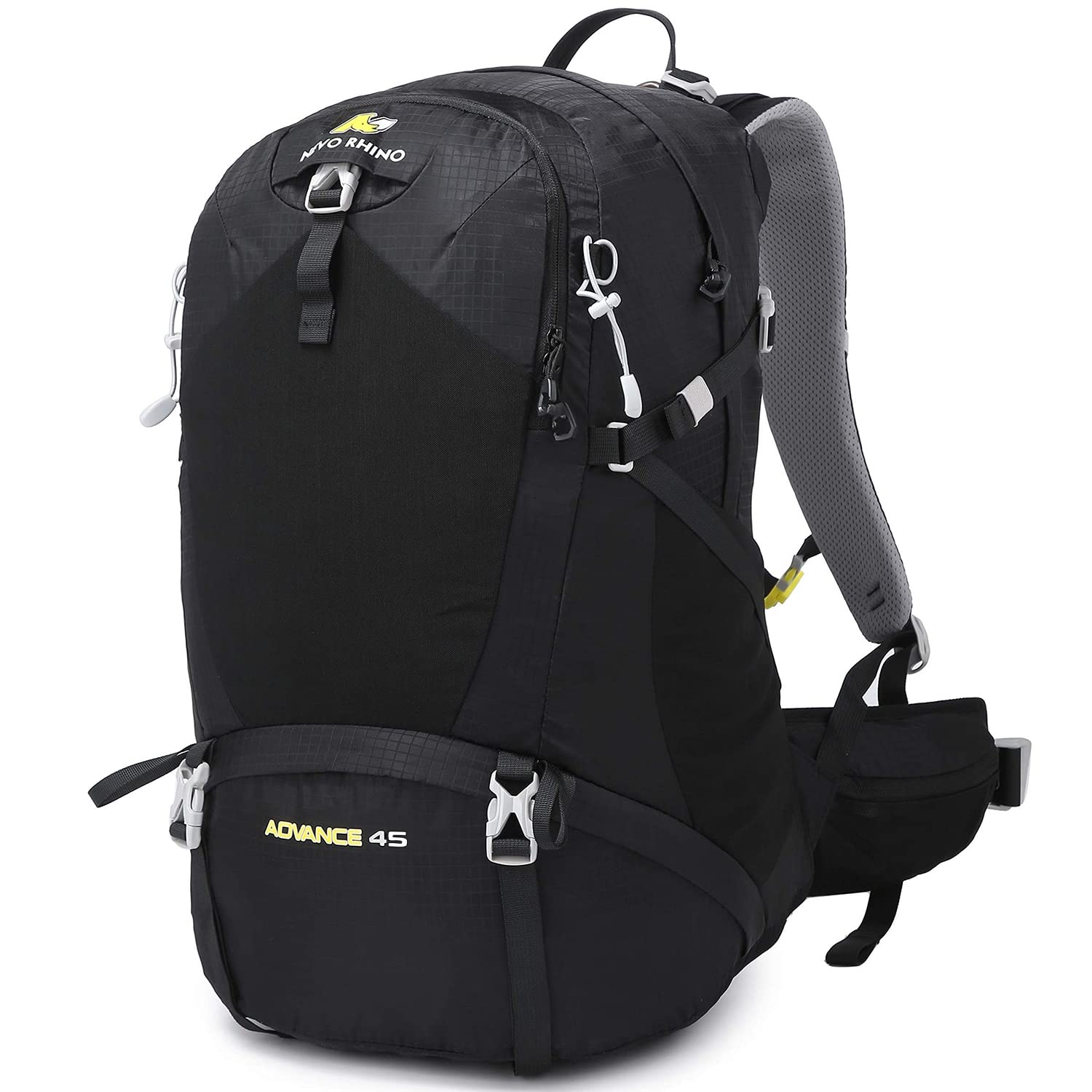 Durable Nylon Internal Frame Hiking Backpack 45L 50L 65L 70L 80L for Men & Women - Lightweight Waterproof Camping Backpack for Mountain Climbing, Trekking & Outdoor Adventures