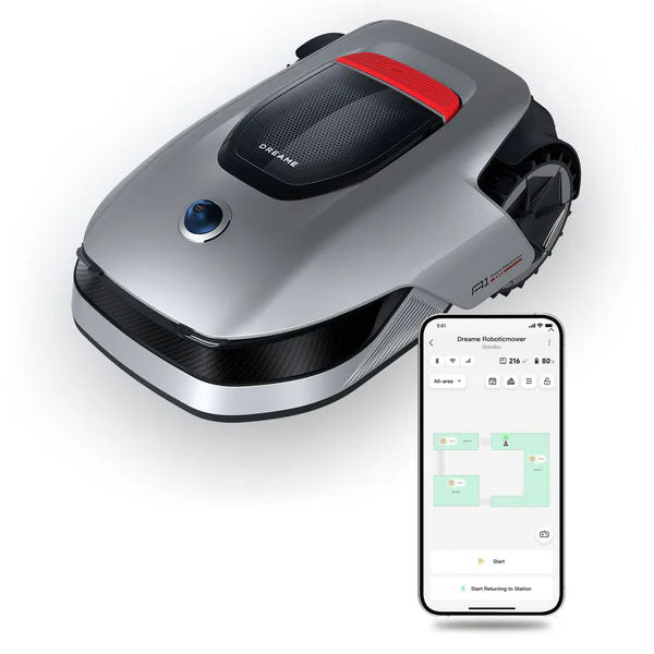 Dreame Robotic Lawn Mower A1 with OmniSense 3D Ultra System - Smart Automatic Lawn Mower for Small to Medium Yards - Perfect for Home, Garden & Backyard Maintenance