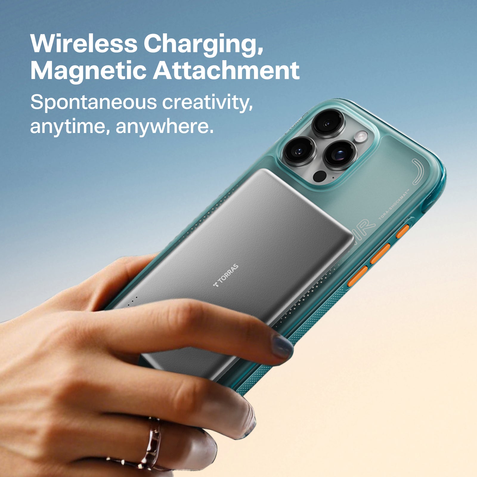 Ostand Q3 Air Magnetic Phone Stand for iPhone 16 Pro - Portable Foldable Hands-Free Holder for Desk, Car, Bed & Travel Use