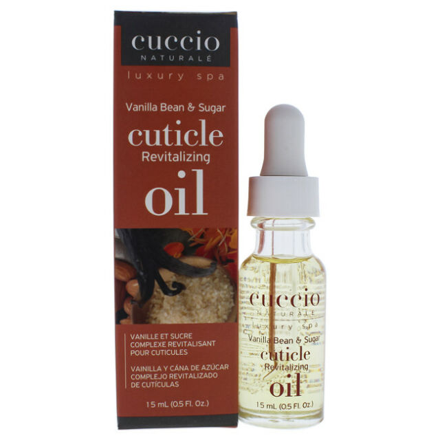 CUCCIO Cuticle Revitalizer - Vanilla Bean Moisturizing Treatment (1/2 oz) | Nail Care for Dry, Damaged Cuticles | Perfect for Manicures & At-Home Nail Care