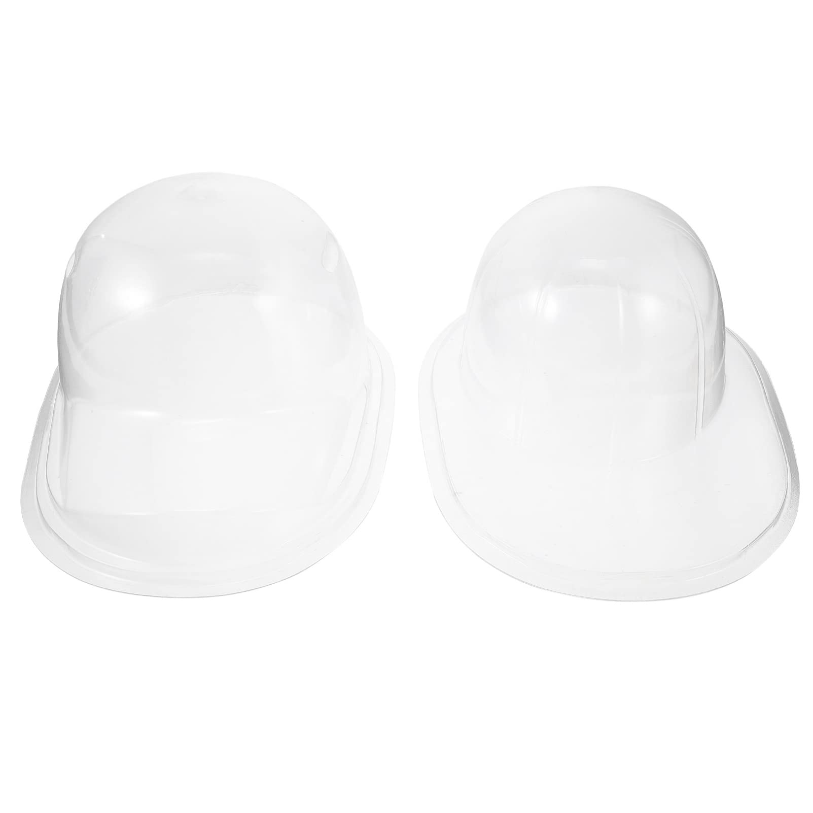 2-Pack Plastic Hat Display Rack - Adjustable Hip Hop Cap Stand with Tabletop Wig Holder - Storage Organizer for Baseball Caps, Snapbacks & Hats - Perfect for Home, Barber Shops & Retail Stores