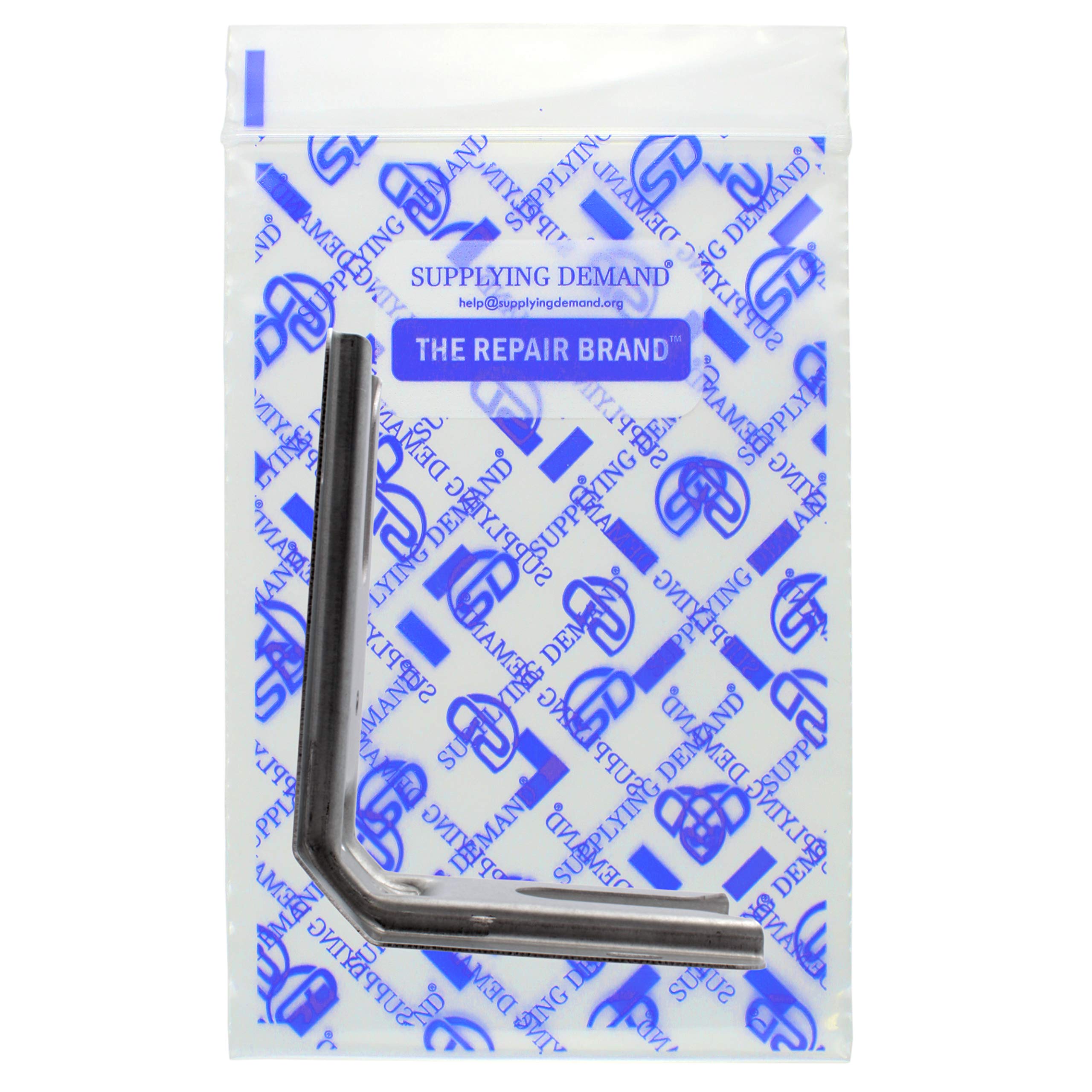 Supplying Demand 3801F656-51 12400045 65651 Anti-Tip Bracket for Range Oven - Floor or Wall Mount (Model Specific, Not Universal) - Secure Your Appliance for Family Safety
