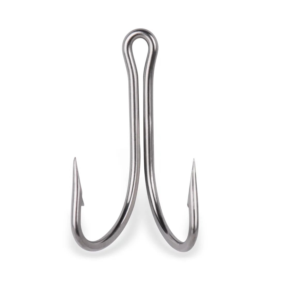 Mustad 7982HS Stainless Steel Double Tuna Hooks - 10 Pack for Saltwater Fishing | Heavy Duty Sharp Hooks for Big Game Fishing, Trolling & Offshore Angling