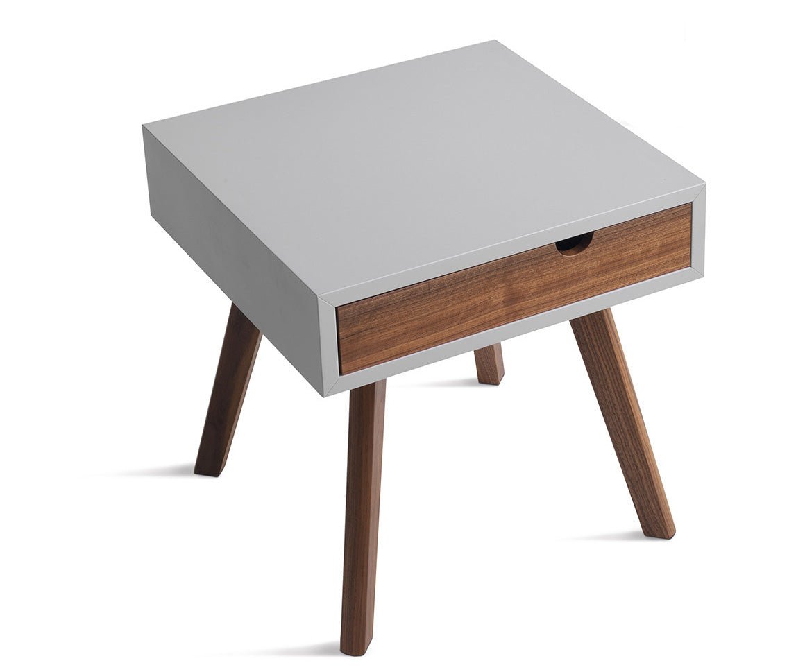 Io E Te Side Table by Horm - Modern End Table for Living Room, Bedroom & Office - Stylish Small Accent Table for Home Decor