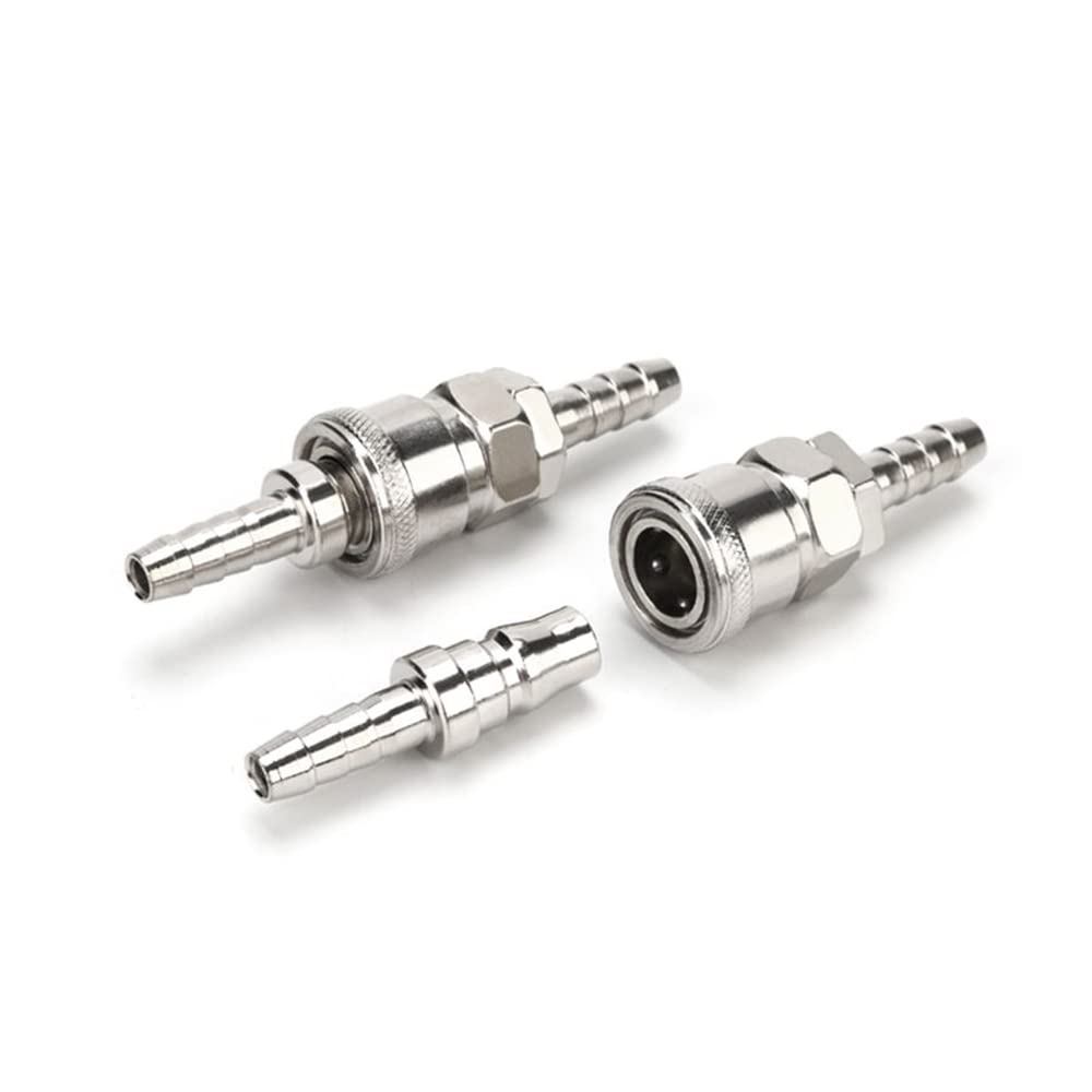 1 Pair Pneumatic Fitting Air Line Hose Compressor Connector Quick Release Coupler 3030 (SH+PH) - Ideal for Air Tools, HVAC Systems & Industrial Applications